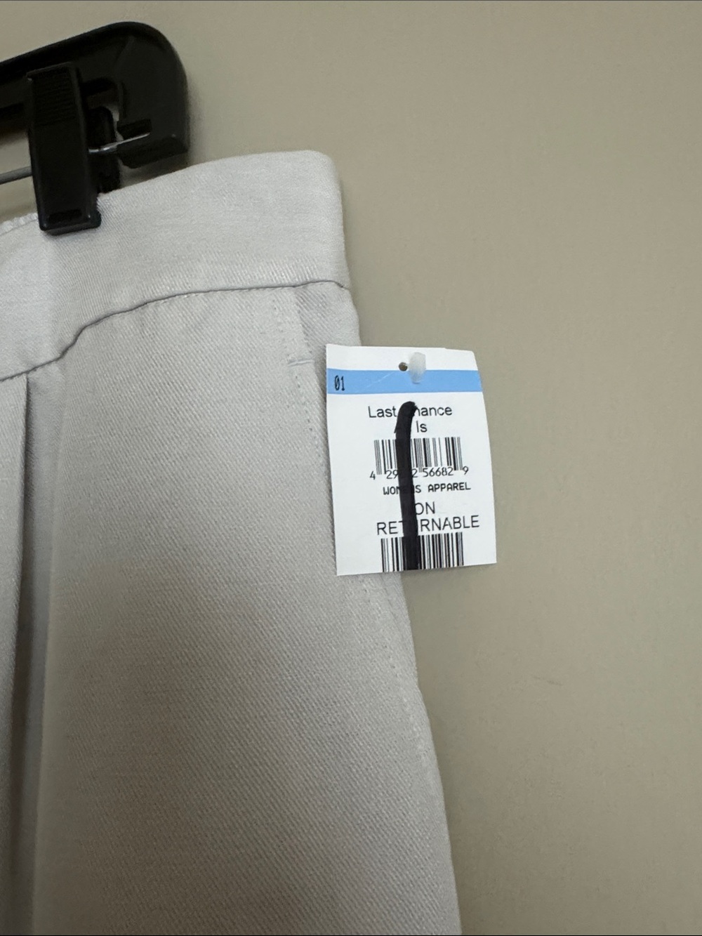 NWT- REISS Farrah Tapered Pants, Grey, size US12 - Picture 12 of 12